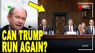 WATCH: Chris Coons Asks Trump Noms Straight-Up If Trump Can Run For 3rd Term!