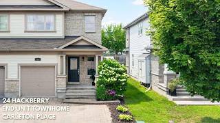 24 Hackberry Trail Townhouse for Sale In Carleton Place