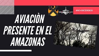 Aviación PRESENTE en el  MEGA INCENDIO del amazonas