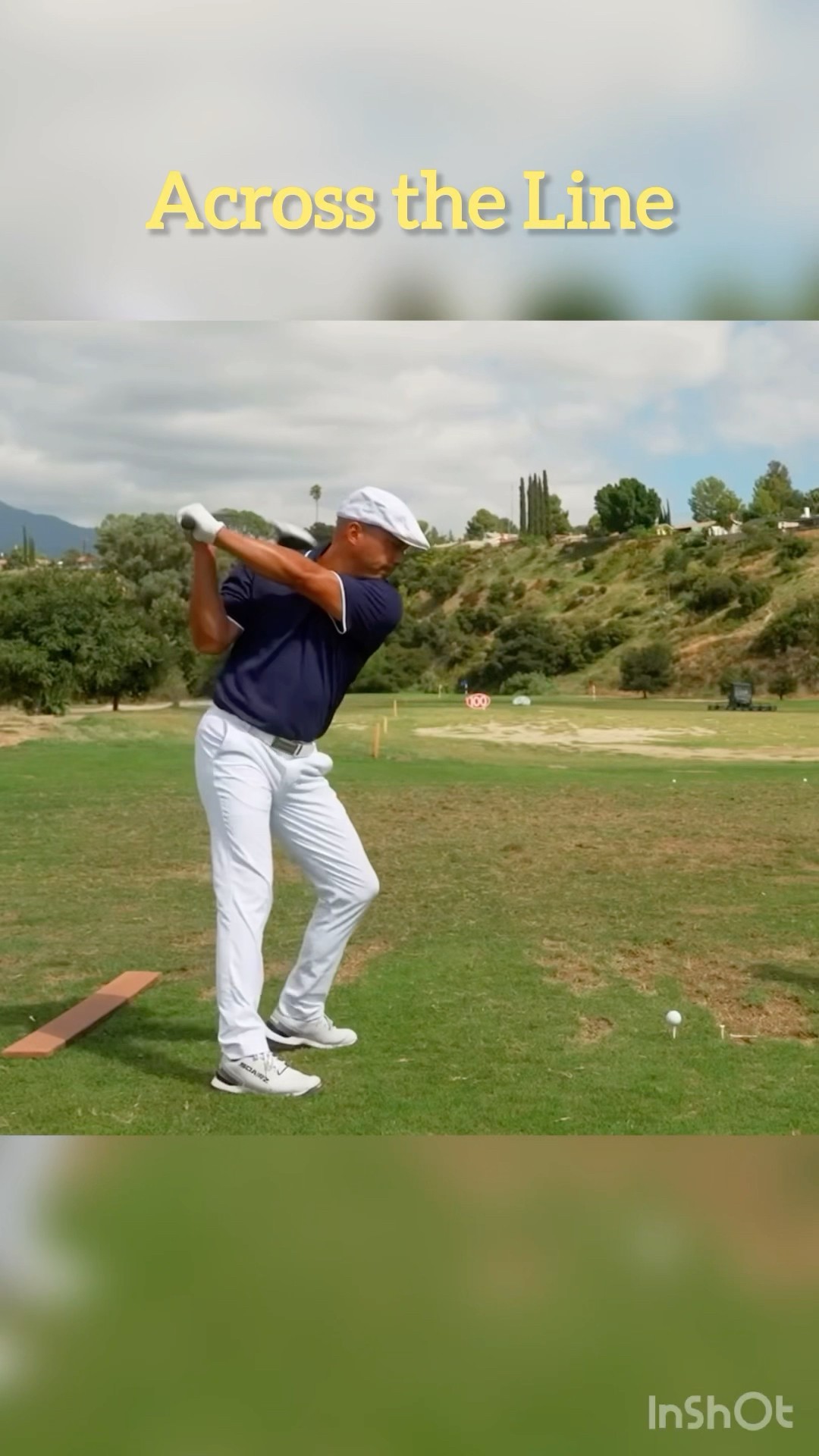 Across the Line is Fine #golf #miracleswing #golfswing #ott