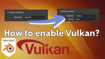 How to enable vulkan - Blender 4.5 NEW FEATURE