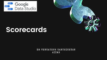 Scorecards in Google Data studio -HeDaL