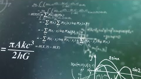 Fascinating Mathematical Formulas Stock Motion Graphics