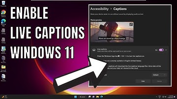 How to Enable & Use Live Captions on Windows 11 (NEW)