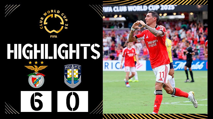 Golo de Ángel Di María | Benfica x Auckland City 6-0 RESUMO | Campeonato do Mundo de Clubes FIFA
