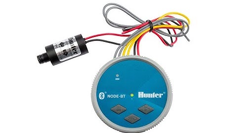 Hunter One Zone Bluetooth Enabled Irrigation Controller w/DC Solenoid Single Station - Overview