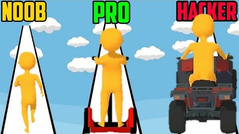 NOOB vs PRO vs HACKER in Idle Speed Race