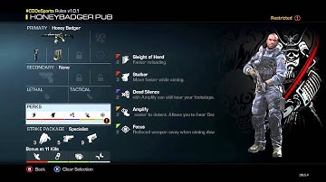 "COD Ghosts Best Honey Badger Class Setup" for Pubstomping! (Call of Duty: Ghosts Best Class Setups)