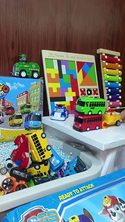 Tayo little bus,cars,truck,police car,ambulance,race car,train, 26 #shortvideo #shorts #cars #toys
