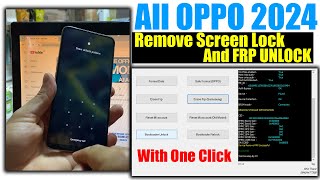 All Oppo Pattern Unlock Tool  Remove Screen Lock  FRP Bypass 2024