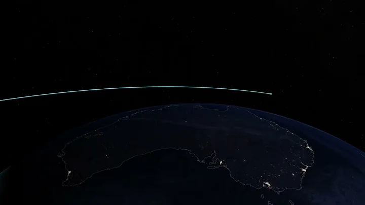 View of Lucys First Earth Gravity Assist (EGA) Tra...