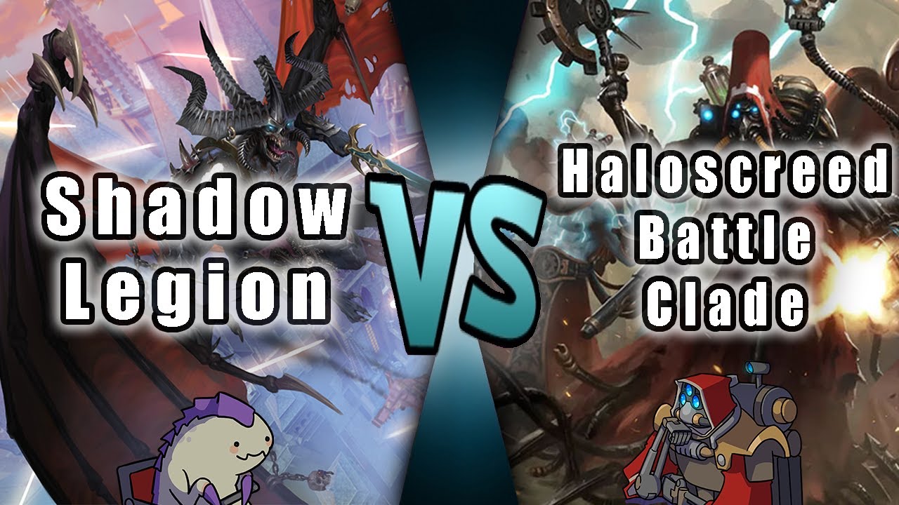 Admech Haloscreed vs Daemons Shadow Legion Warhammer 40k Battle