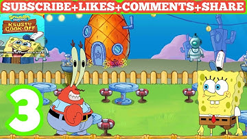 SpongeBob: Krusty Cook-Off-Gameplay Walkthrough Part 3 - Episode 1: Pancake Stand (iOS, Android)