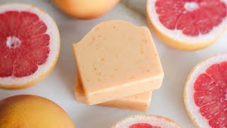 Fresh grapefruit & sea moss gel soap✨ Super luxurious recipe by tellervo 14,487 views 5 months ago 14 minutes, 9 seconds