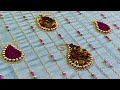 Elegant sleeve design for wedding//Aari work for beginners