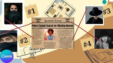 The Art of Investigation: Building a Detective Board with Canva Animation | Canva Hacks