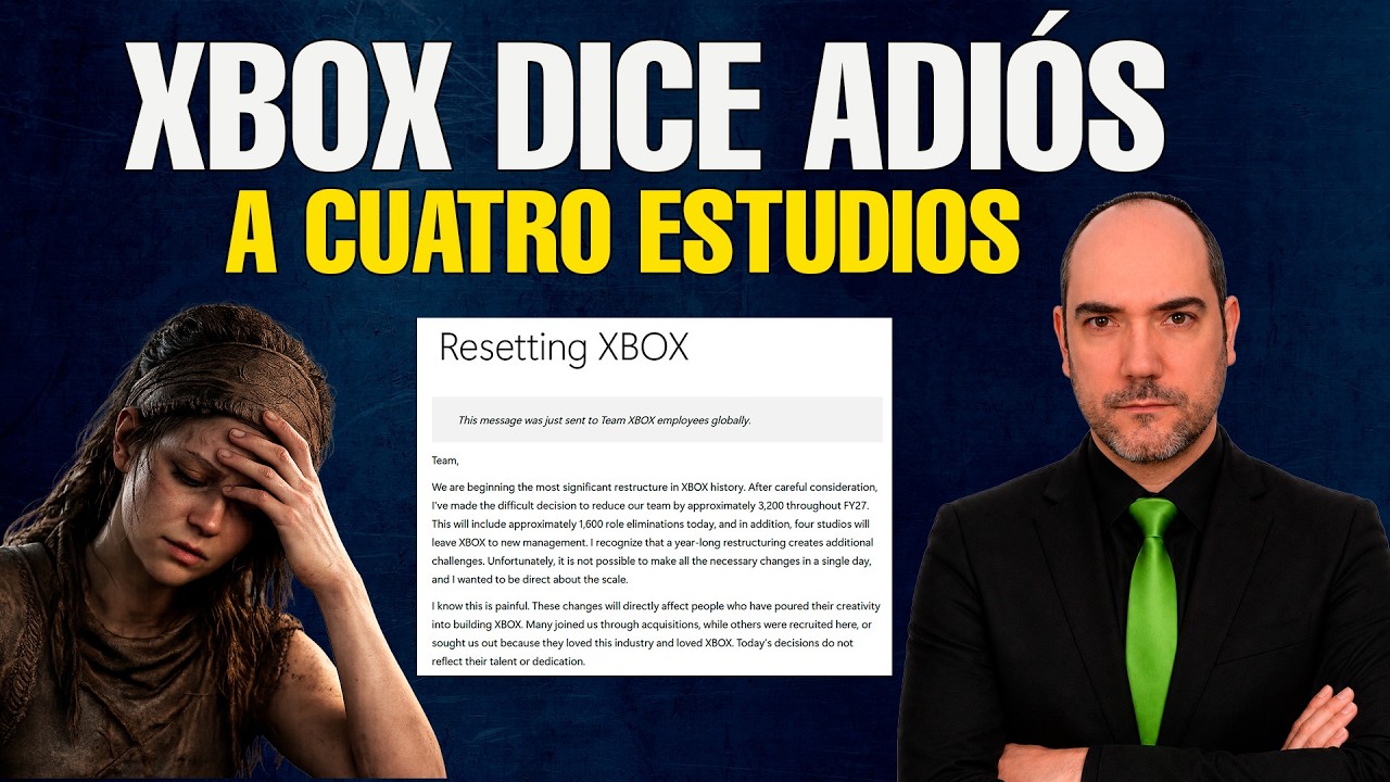 💥¡RECORTES MASIVOS! XBOX DESPIDE A NINJA THEORIA, UNDEAD LABS, DOUBLE FINE Y COMPULSION GAMES episode artwork
