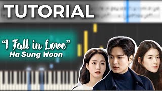 [Piano tutorial] I FALL IN LOVE (Ha Sung Woon) / The King: Eternal Monarch OST / 더 킹: 영원의 군주 / 하성운