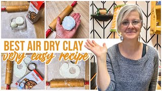How to Make Homemade Air Dry Clay - My Heavenly Recipes