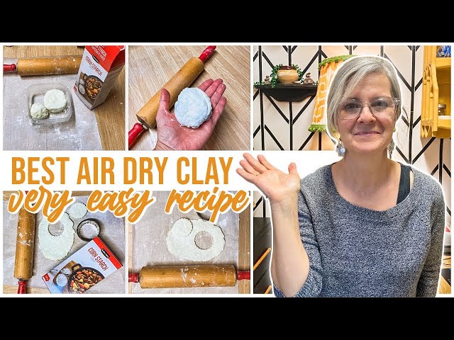 air dry clay  DIY ⋆ dez the bakist ⋆ DIY air dry clay super easy