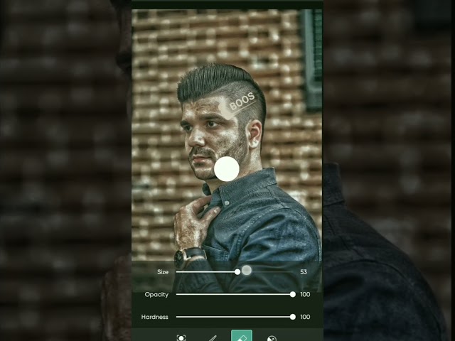 #shorts Face Smooth Editing and hair cut editing #youtubeshorts #photoediting