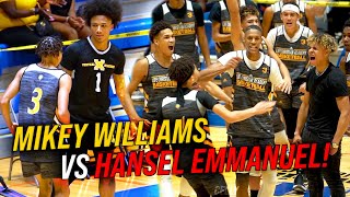 Mikey Williams VS Hansel Emmanuel Was The BEST GAME At The Battle In Miami! Vertical Academy VS LCA
