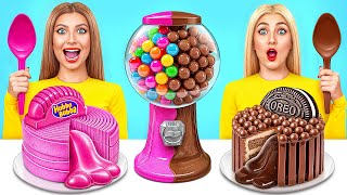 Sakız vs Çikolatalı Yemek Meydan Okumak Bubba DO Challenge