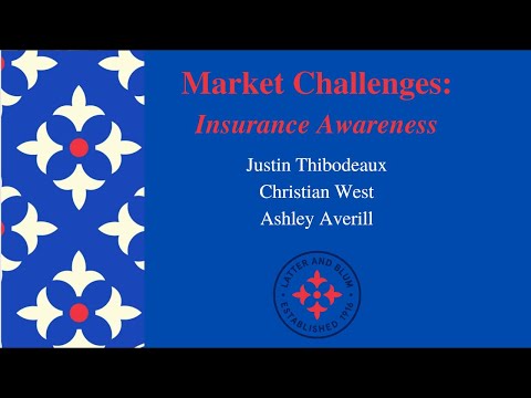 Market Challenges: Insurance Awareness