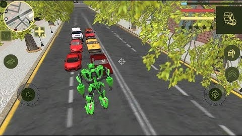 Robot Car Super Transforme Futuristic Supercar | New Rescue City Robot Car Android GamePlay