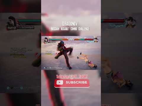 Tekken 7 Dragunov Combo Challenge #tekken7
