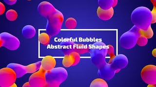 Ultra High Definition 4K Screensaver 1 Hour Long - Colorful Bubbles