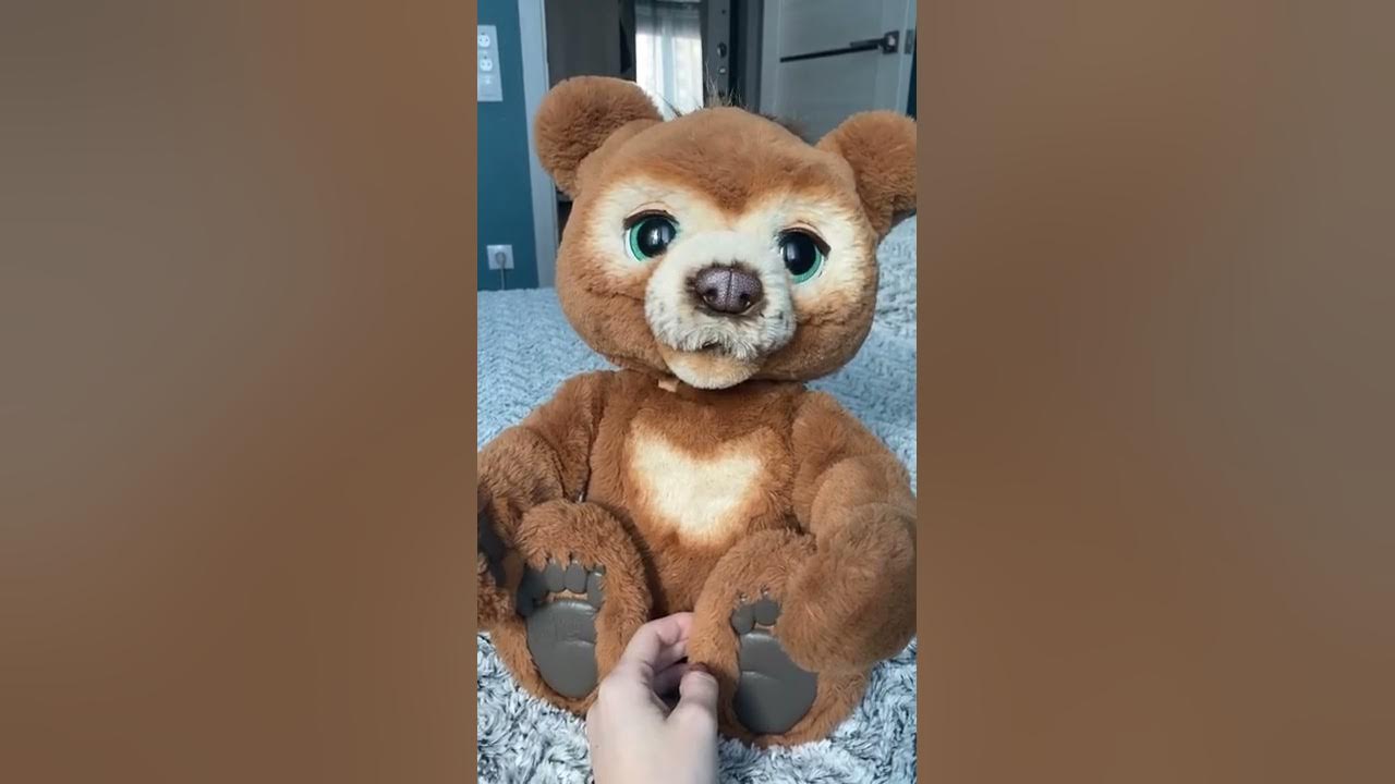 Русский мишка Cubby Furreal friends Hasbro - YouTube