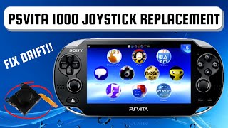 How to Replace PSVITA 1000 Joy Stick - Analog Stick Replacement - Stick Drift FIX