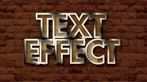 Clear Glass Text Effect Make in Corel draw - Tutorial