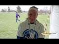 Interview: GVSU XC's Kendra Foley at the 2014 GLIAC XC Championship Meet