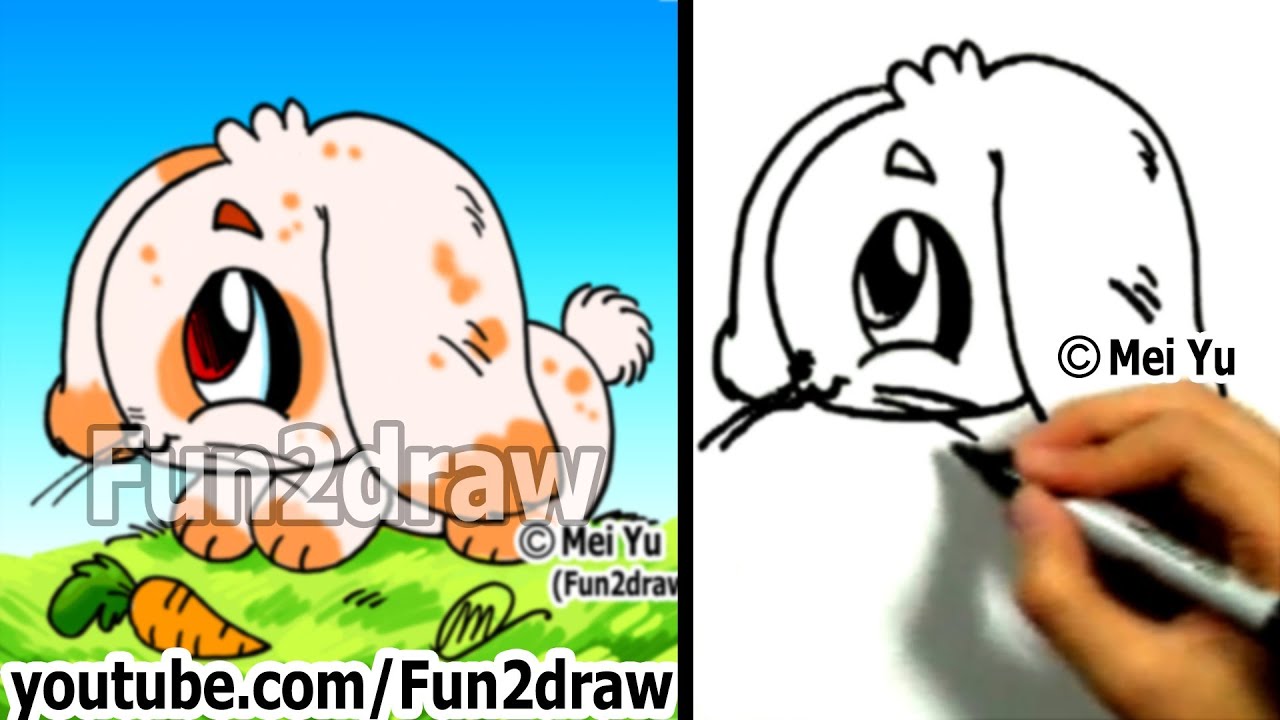 Featured image of post Easy Fun2Draw Animals You will find it easy to learn how to draw beautiful and cute animals