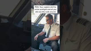 Thanks Captain 😎 #pilotlife #airlinepilot