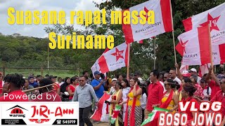 Wong jawa akeh banget sing pada teka ning Rapat Massa partij jawa Suriname