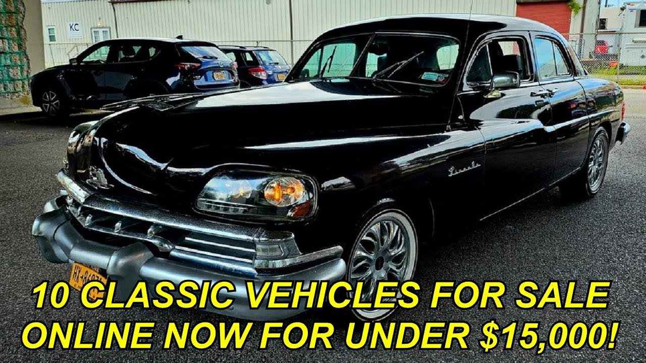 10 Pre1980 Vintage Vehicles for Sale Online Now Under 15,000 Links