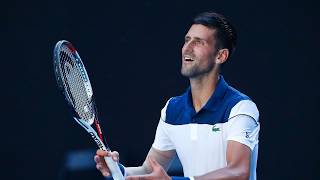 Novak Djokovic vs Gael Monfils - Australian Open 2018: 2nd Round: Highlights