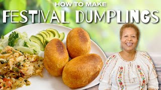 Jamaican Festival | Fried Dumplings Recipe!