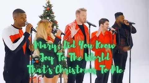 PTX LIVE: Mary, Did You Know/Joy To The World/ That
