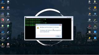 CMD Tutorial - shutdown