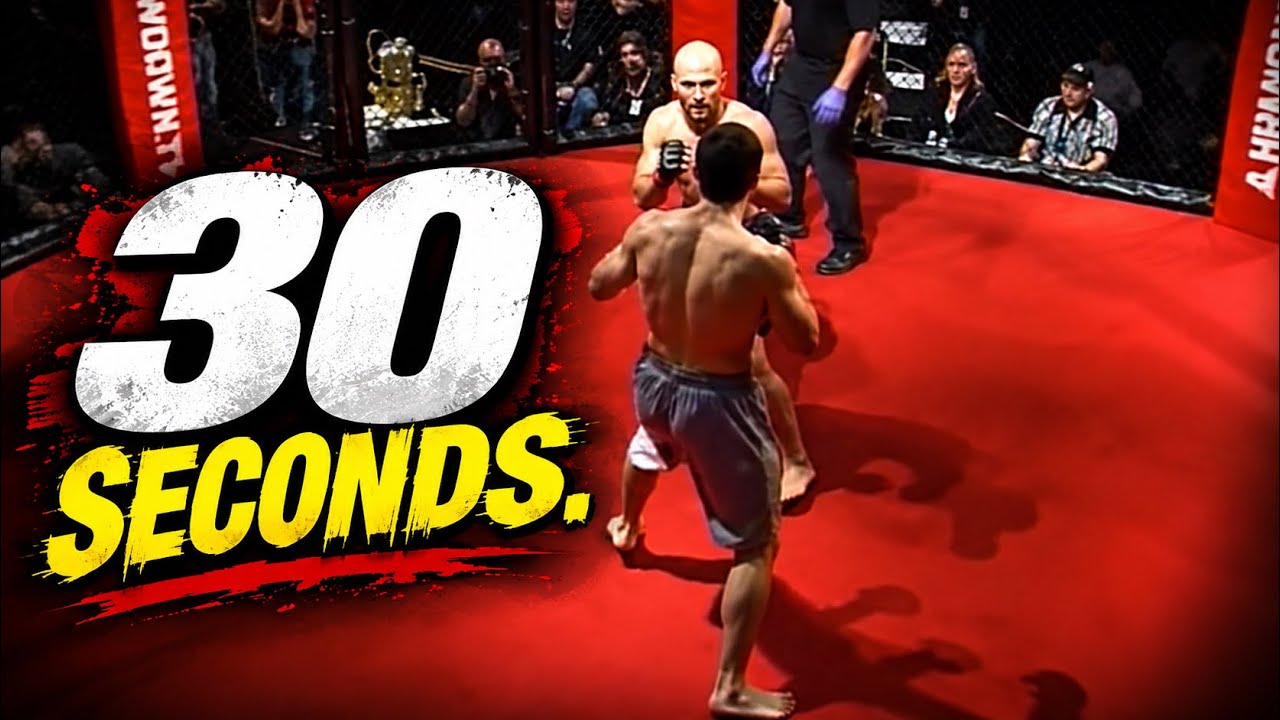 Why This 1st Pro MMA Fight Ended SO FAST and What You Can Learn - YouTube