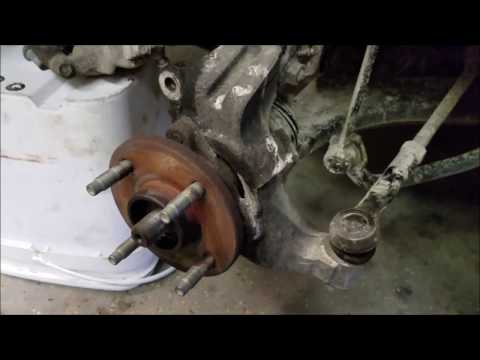 Front wheel bearing replacement Saturn Ion 2004 - 2007