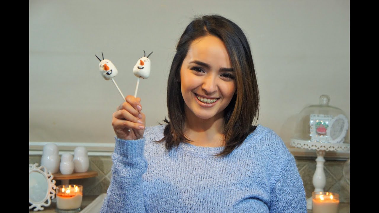 CAKEPOPS DE FROZEN (OLAF) - BAKING DAY