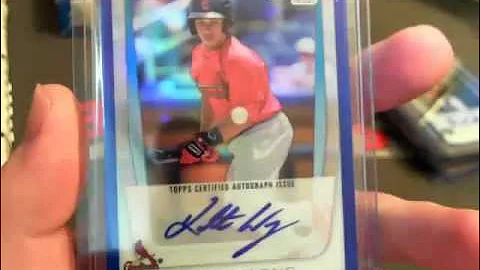 RECAP Case 5 2011 Bowman Draft Baseball Group Break Kolten W