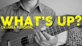 4 Non Blondes - What's Up (EASY Ukulele Tutorial) - Chords - How To Play