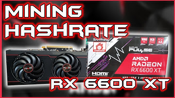 RX 6600 XT Mining Hashrate | Sapphire Pulse RX 6600XT Unboxing | Overclocking & Profitability