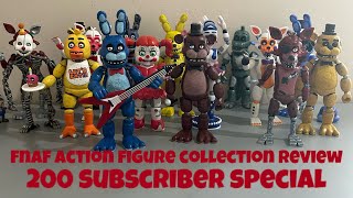 Fnaf action figure collection review 200 subscriber special